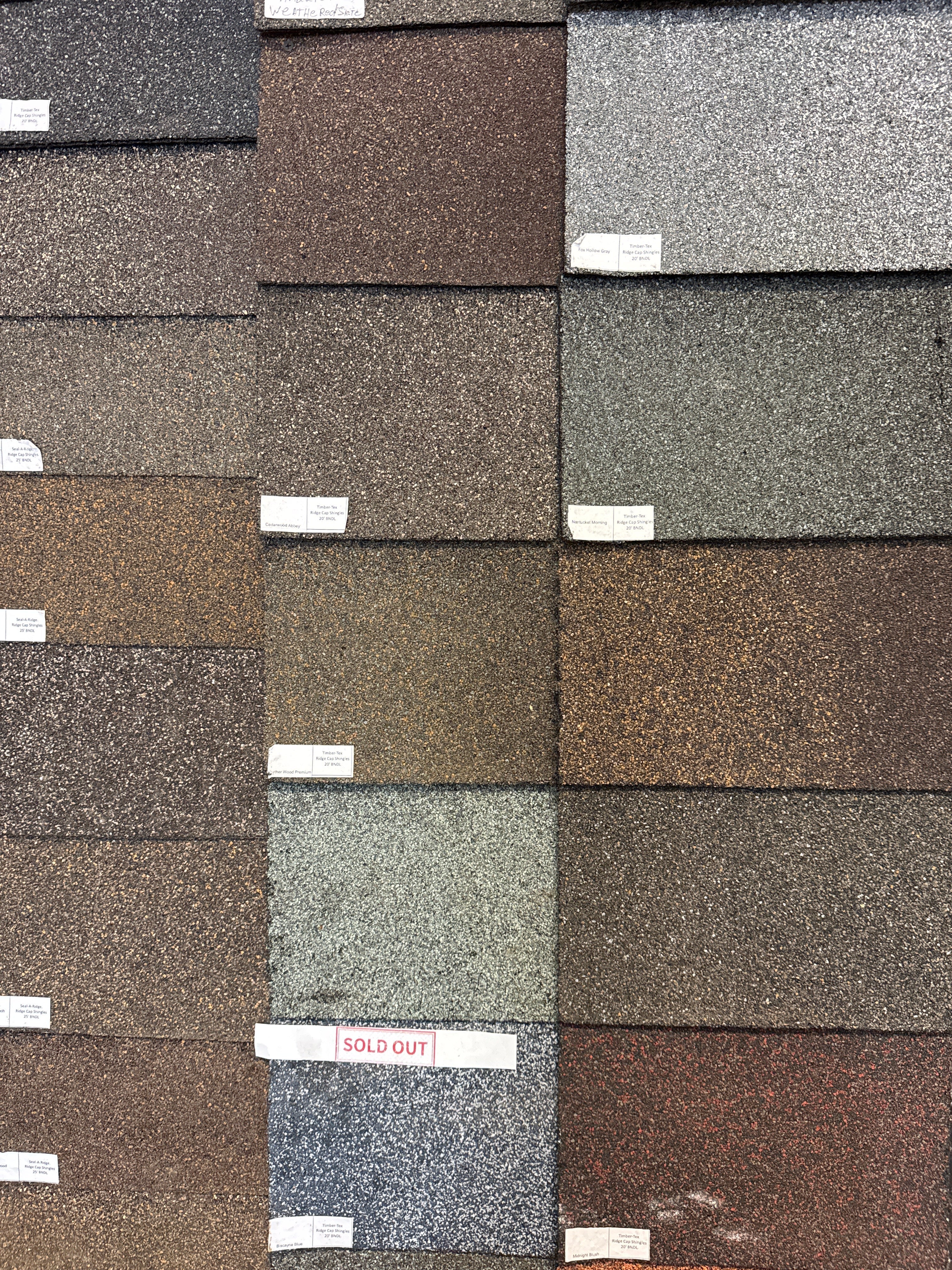 Ridge Caps - Reseller